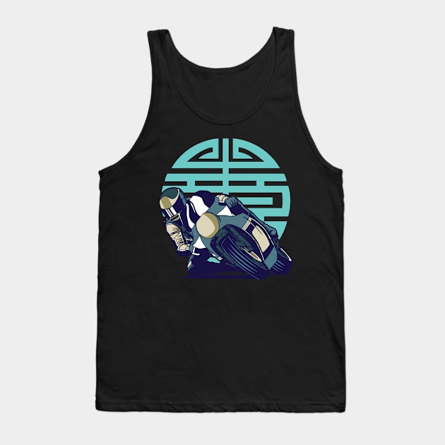 Kids Motorbike Tank Top by Shirtjaeger